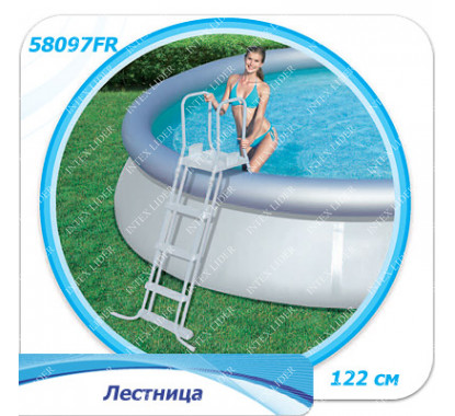 57242 Надувной бассейн BestWay, 457х122см, фильтр-насос песч 3028 л/ч